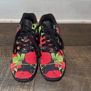 adidas Zx Flux Torsion ‘Red Roses’ Sneakers (Limited Edition)